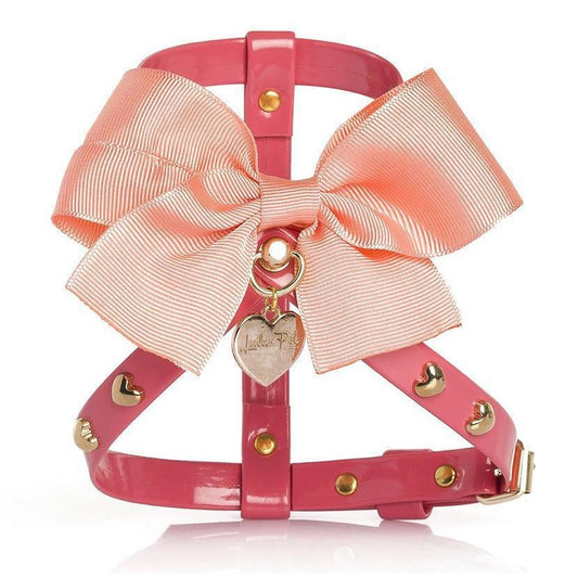Luna Love Dog Harness Coral