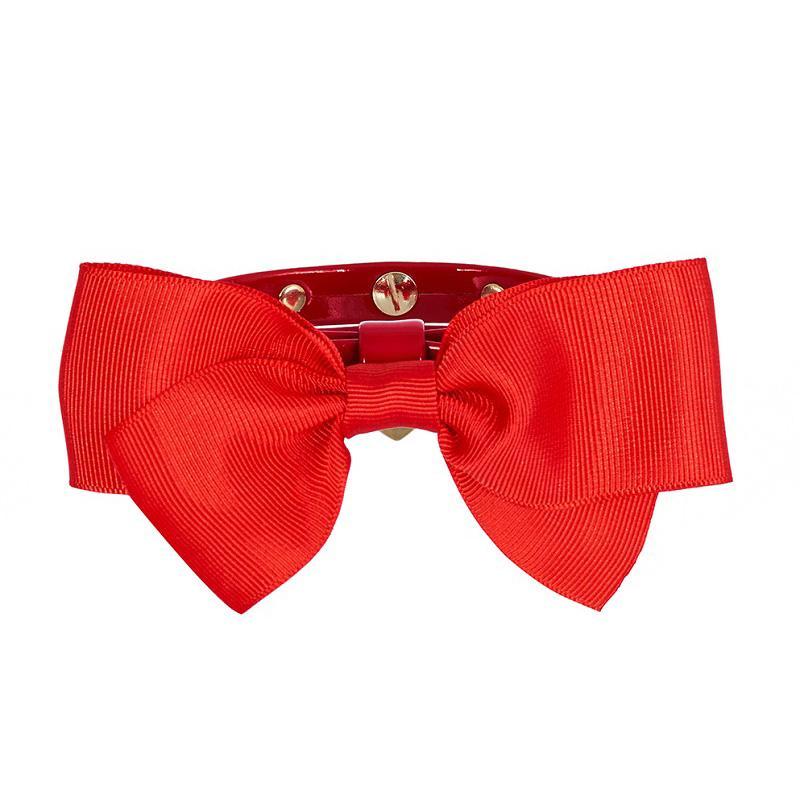 Luna Moongirl Dog Collar Red